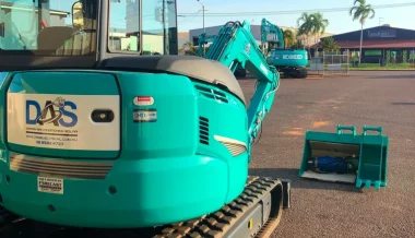 DAS excavator — Forecast Machinery in Yarrawonga, NT